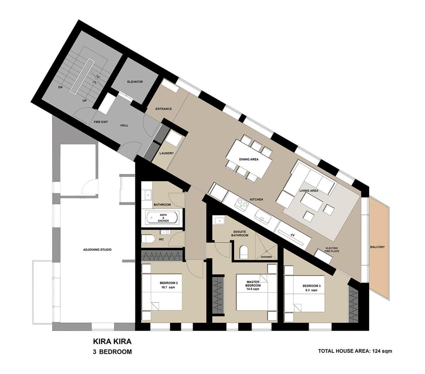 Kira Kira Suites By H2 Life คุตชาน ภายนอก รูปภาพ